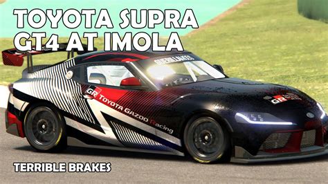 Assetto Corsa Onboard Toyota Supra GT4 At Imola YouTube