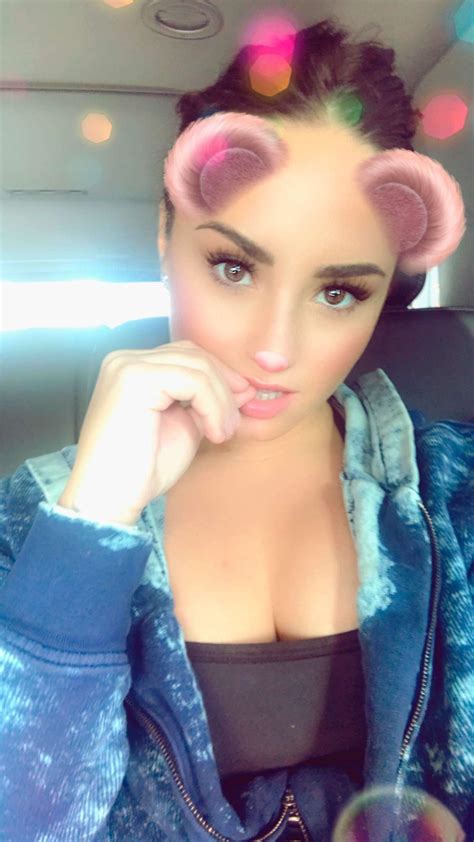 Cute And Sexy Snapchat Demilovato