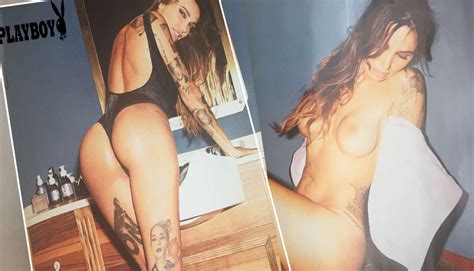 Un Ex Gieffina Nuda Su Playboy Da Mangiafuoco A Sexy Pin Up Lo