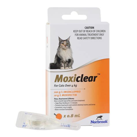 Buy Moxiclear For Kittens And Small Cats Up To 4 Kg Purple Online