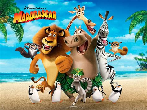 Nome Dos Personagens Do Filme Madagascar