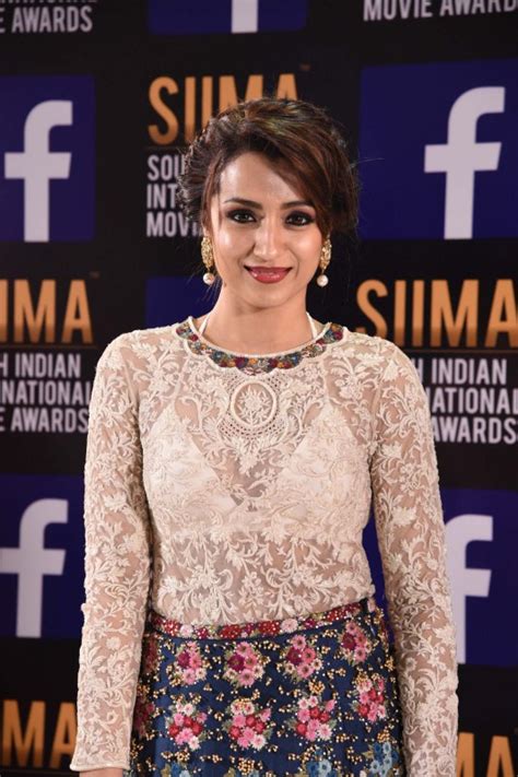 Trisha Krishnan Spotted At Siima Awards 2017 Photosimagesgallery