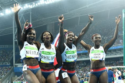 team gb win bronze in women s 4x100m relay at rio 2016 olympics london evening standard