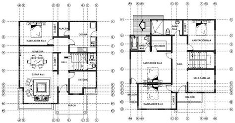 Living Two Story Apartment Drawings D View Plan In Autocad File Cadbull