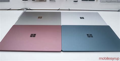 Canadians Can Now Get Microsofts Surface Laptop In Three New Colours