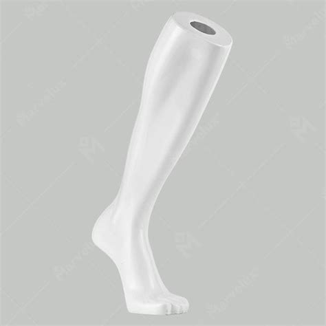 Men Half Leg Mannequin Innovation Design Sustainability Translucent