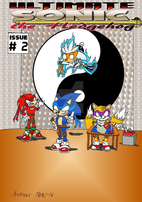 Ultimate Sonic The Hedgehog 2 Cover Art Complete By Artzei On Deviantart