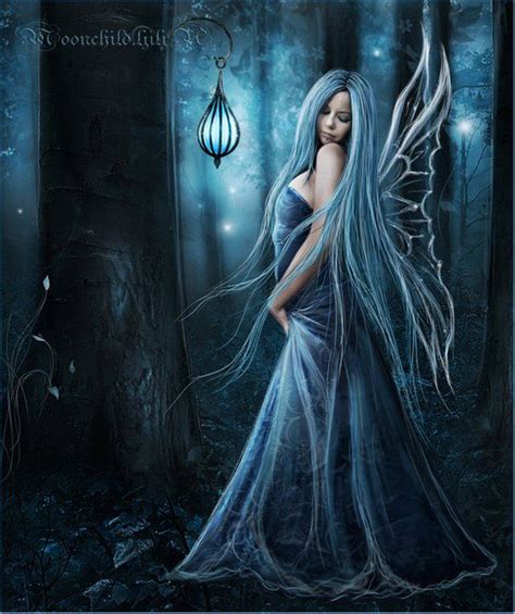 Blue Fairy Image Fantastique Art Féérique Ange