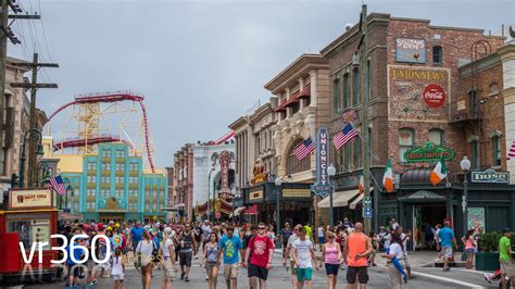 Delancey Street At Universal Studios Orlando One Of The Main Streets