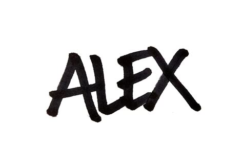 Aggregate More Than 146 Alex Name Logo Super Hot Vn