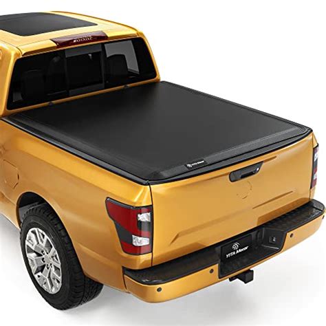 Yitamotor Soft Tri Fold Truck Bed Tonneau Cover Compatible With 2017