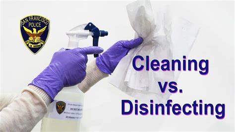 Cleaning Vs Disinfecting Youtube