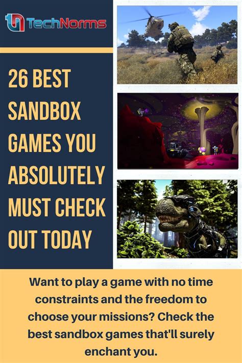 26 Best Sandbox Games You Absolutely Must Check Out Today In 2021