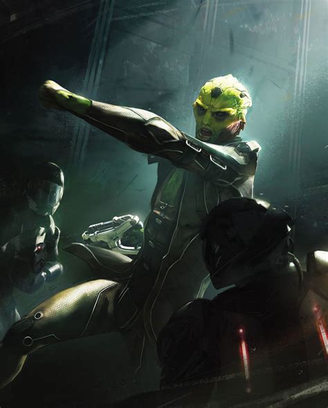 Thane Krios Characters And Art Mass Effect 2