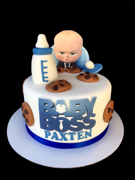 Boss Baby Cake Baby First Birthday Cake Baby Boy Birthday Cake Baby