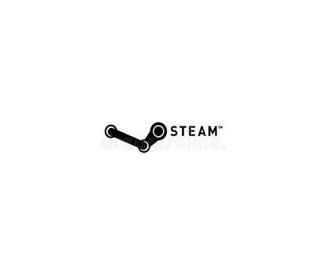 Steam Logo Editorial Illustrative On White Background Editorial Photo