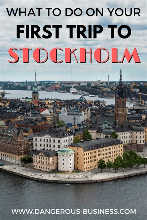 Things To Do Your First Time In Stockholm Voyage Europe Europe Travel