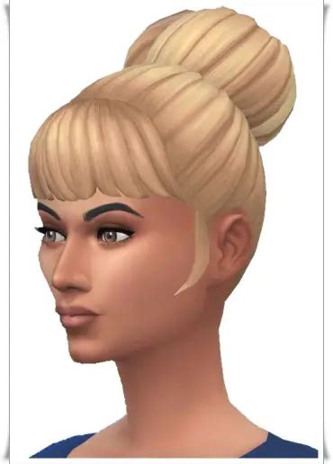 Birksches Sims Blog Cordelias Bun Sims 4 Hairs