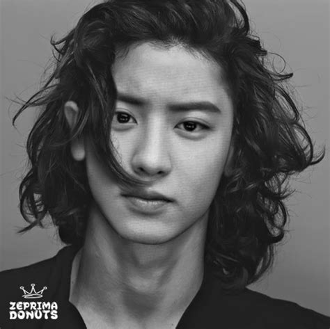 He had cut it like his hyung. chanyeol long hair | Tumblr