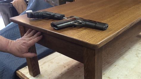 Concealed Firearm Coffee Table Youtube