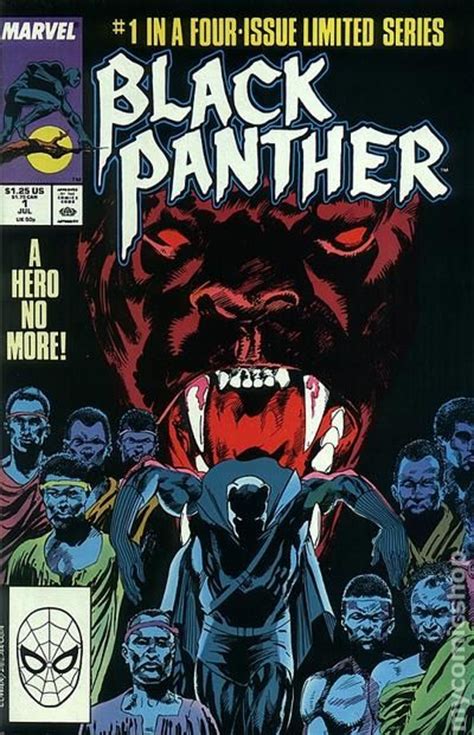 Black Panther 1988 Marvel Mini Series Comic Books
