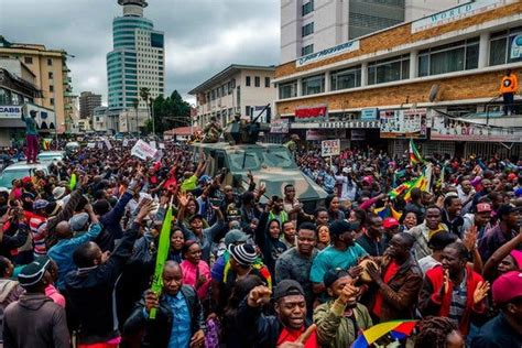 ‘mugabe Must Go Thousands In Zimbabwe Rally Against Leader The New York Times