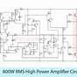 4000 Watts Power Amplifier Circuit Diagram