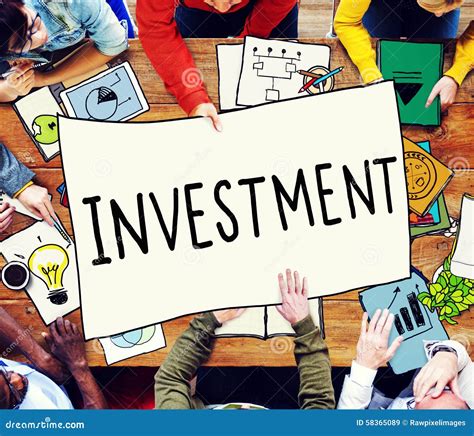 Investment Economy Financial Investing Income Concept Stock Image