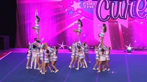 Black Widow Cheer Gym Love Open L6 Small Coed R2 Canadian Cheer 2021 Cheer For The Cure