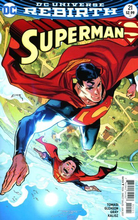 Superman 21 Variant Cover 2017 Value Gocollect
