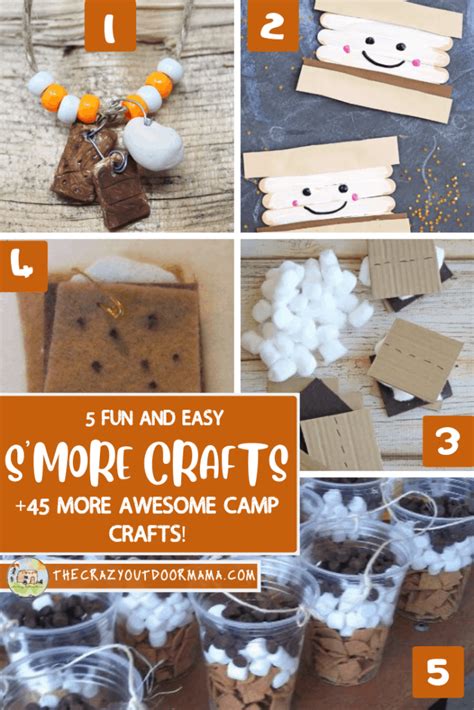 51 Funnest Camping Crafts For Kids Of All Ages Camping Crafts For