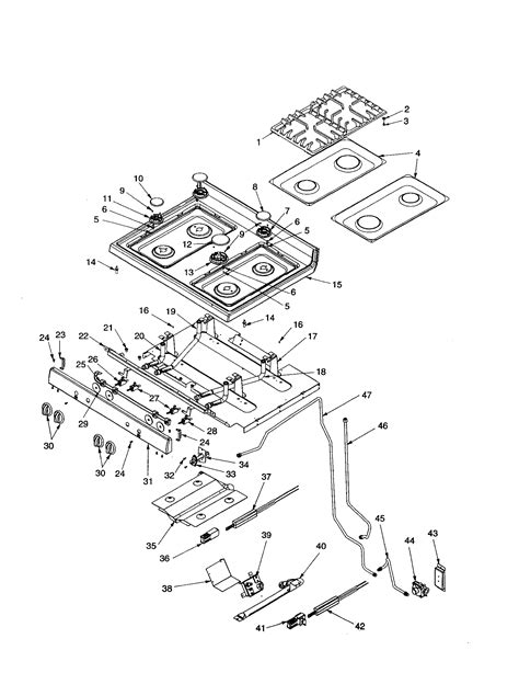 Looking For Amana Model Acf3355aw Pacf3355aw0 Gas Range Repair