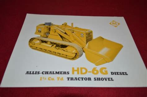 Allis Chalmers Hd 6g Crawler Tractor Loader Dealers Picture Yabe11