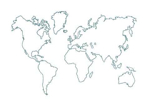 Ausmalbild Kontinente Weltkarte Umrisse Gallery Dingersrumpusroom