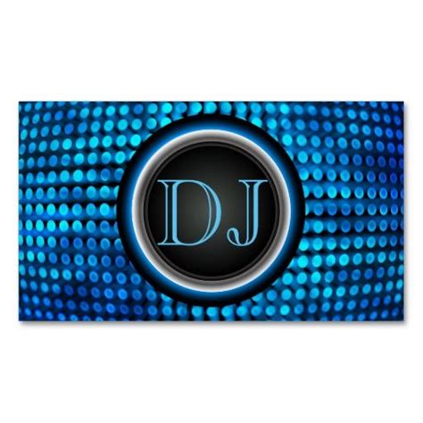 DJ Business Card | Zazzle.com | Dj business cards, Music business cards, Customizable business ...