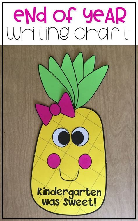 End of the year craft te reminder of friends they ve. Pineapple End of Year Writing Craft: A Writing Conventions Assessment | Writing conventions ...