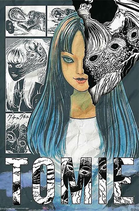 Poster And Affisch Junji Ito Poster Tomie Europosters