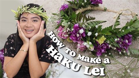 Diy How To Make A Hawaiian Haku Leilei Poo Aka A Flower Crown