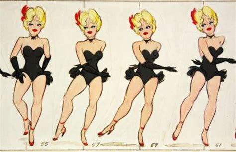 Blonde Version Of Red Hot Riding Hood By Preston Blair Tex Avery Retro Cartoons Vintage