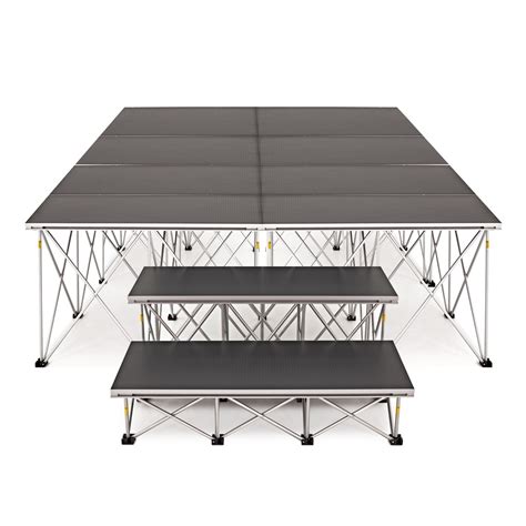 2m X 4m Portable Stage Kit By Gear4music 60cm At Gear4music