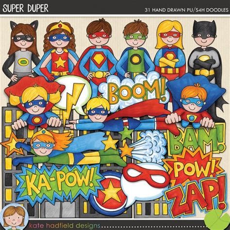 The Lilypad Element Packs Doodles Super Duper Superhero