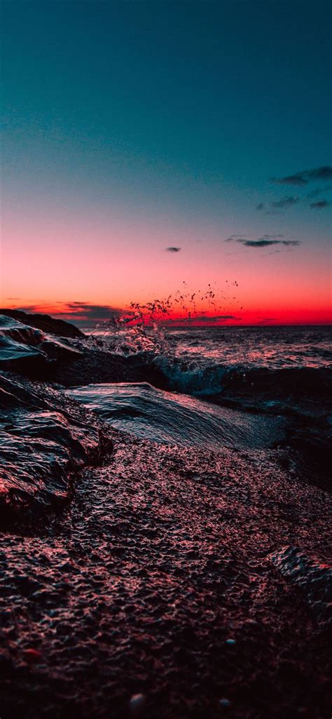 You can also upload and share your favorite iphone 11 wallpapers. body of water during sunset iPhone 11 Wallpapers Free Download