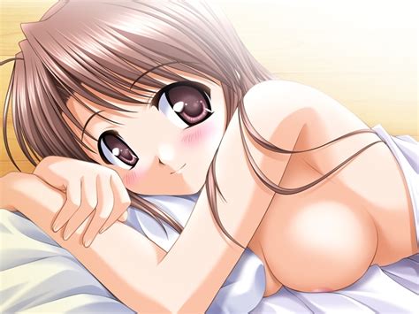 Bekkankou Fujieda Honami Tsuki Wa Higashi Ni Hi Wa Nishi Ni Game Cg S Girl Bed Blush