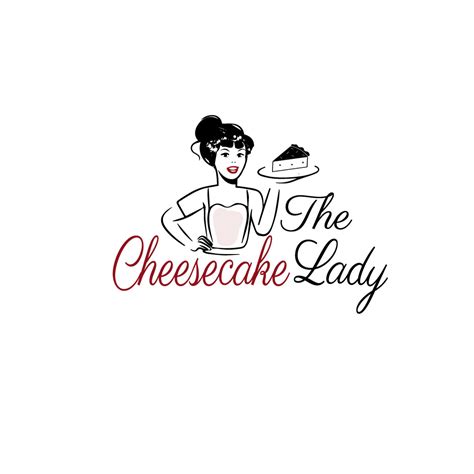 Economical Elegant Logo Design For The Cheesecake Lady Cheesecakery