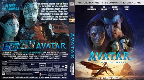 CoverCity DVD Covers Labels Avatar The Way Of Water 4K