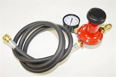 Adjustable High Pressure Propane Regulator With Gauge Adinaporter