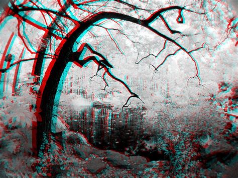 3d Anaglyph Stereoscopic Painting Views