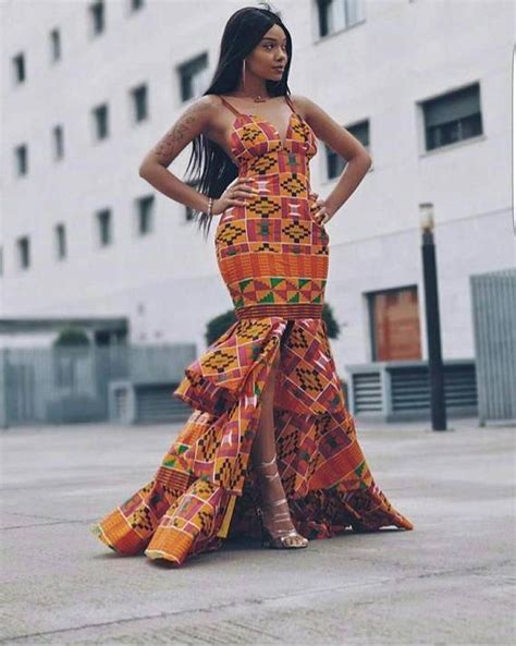 African Prom Dress African Clothing For Women Ankara Gown Etsy African Prom Dresses African