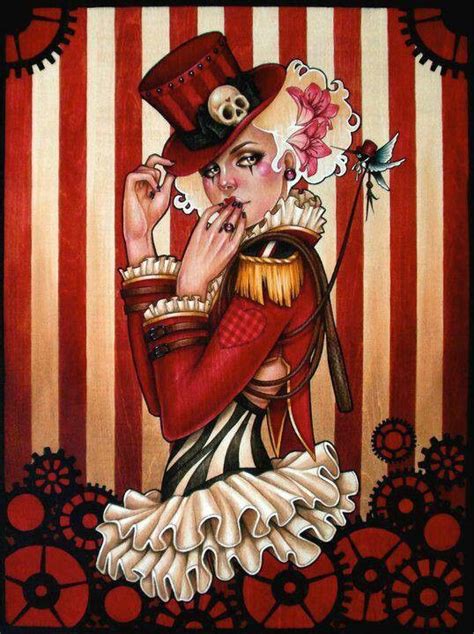 Pin By Ashley On Glenn Arthur Steampunk Circus Circus Art Art
