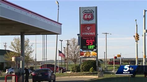 Gas Prices Continue To Drop In Oklahoma Youtube